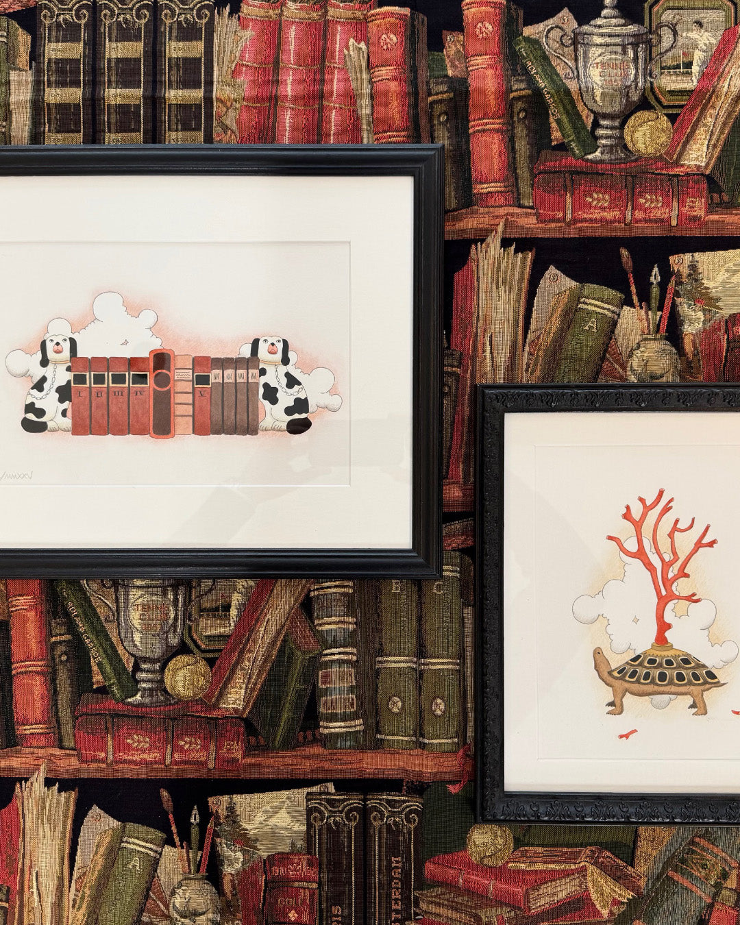 DAMIEN NICOLAS ROUX, "IN NUBIBUS, THE STAFFORDSHIRE LIBRARY" (2025)