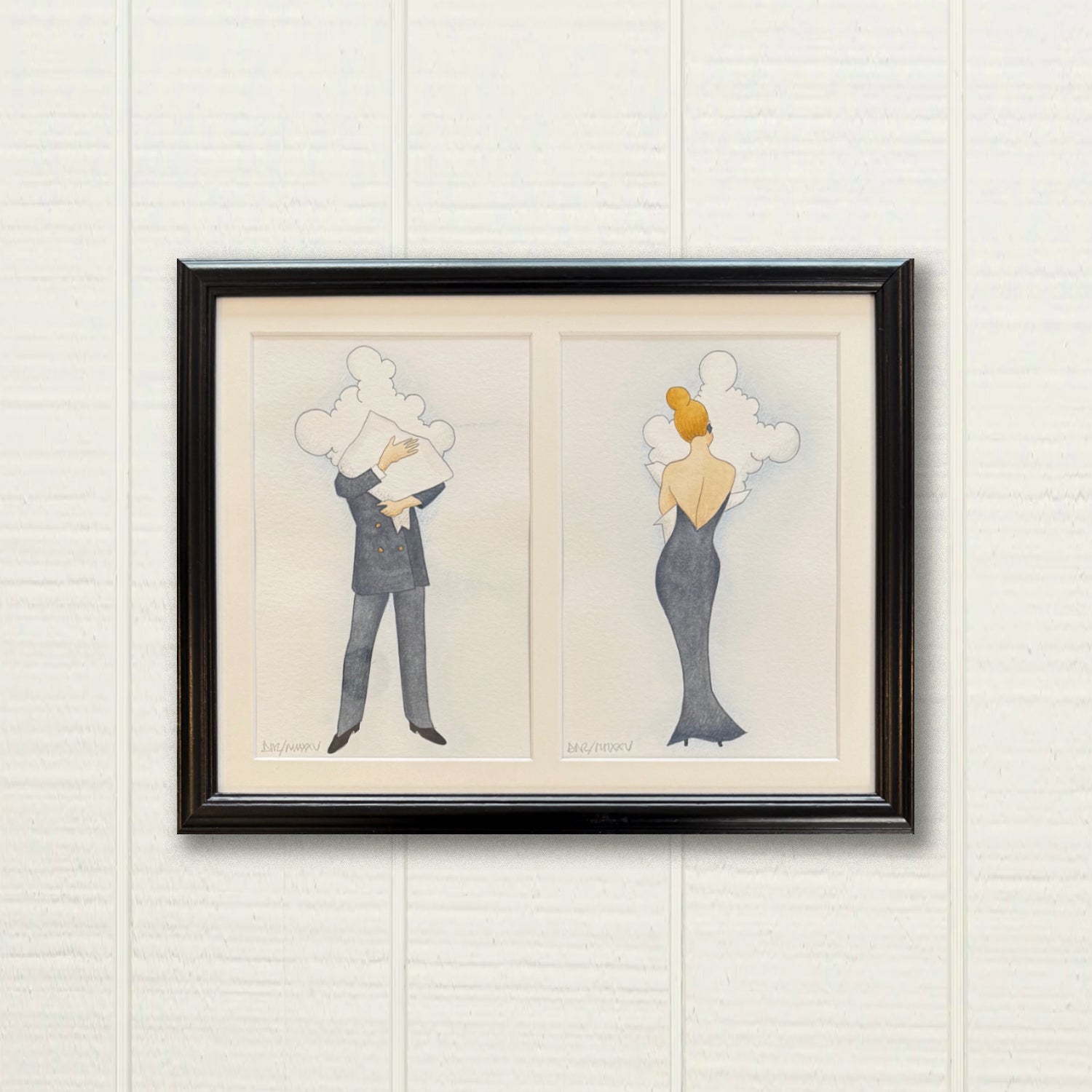 DAMIEN NICOLAS ROUX, "IN NUBIBUS, CLOUD COUPLE" (2025)