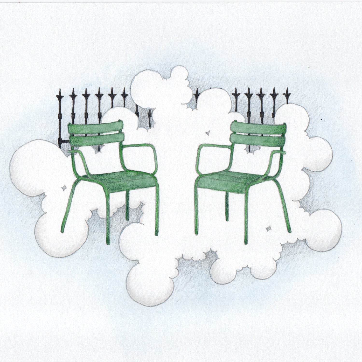 DAMIEN NICOLAS ROUX, "IN NUBIBUS, PALAIS ROYALE PARIS" (2025)