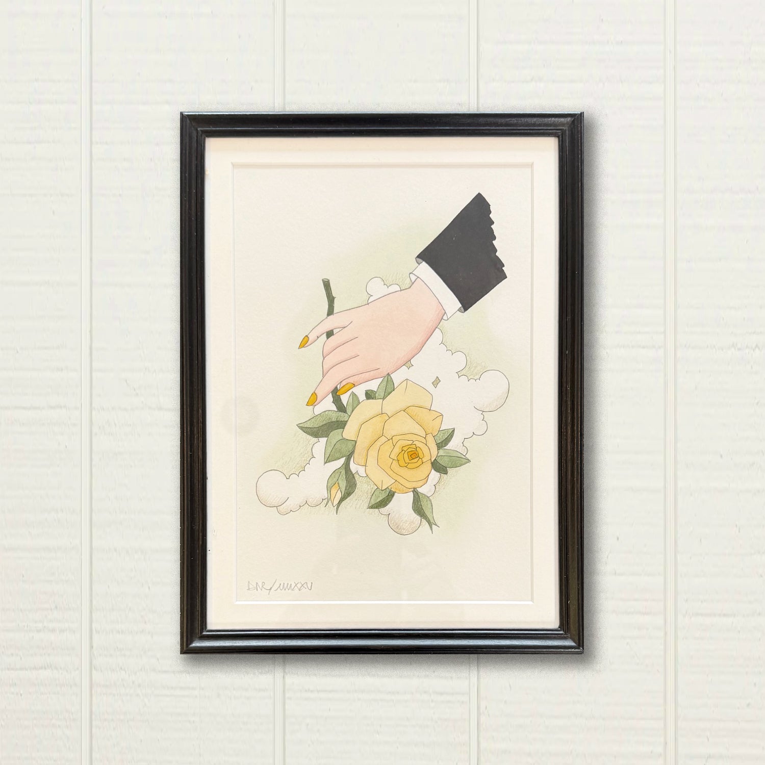 DAMIEN NICOLAS ROUX, "IN NUBIBUS, ROSE DOWN" (2025)