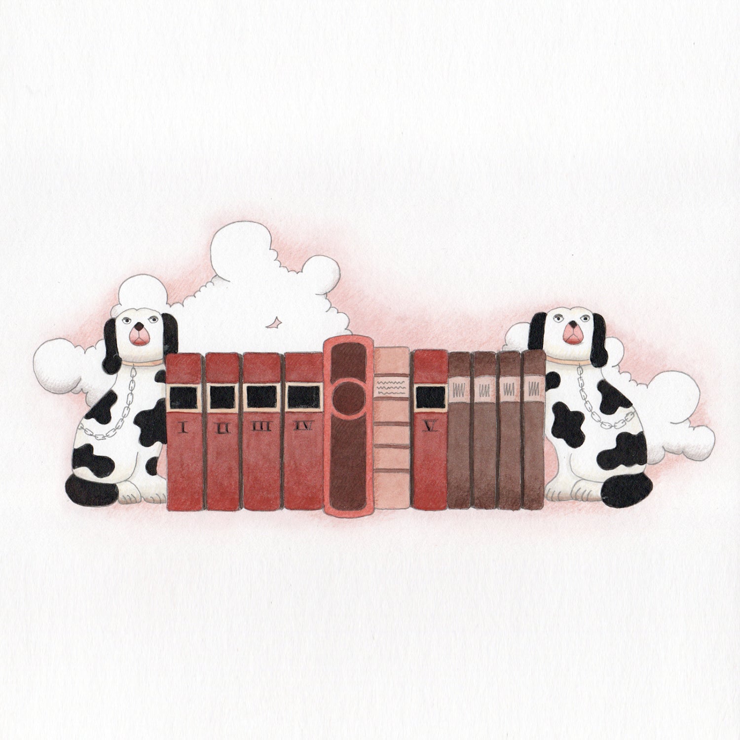 DAMIEN NICOLAS ROUX, "IN NUBIBUS, THE STAFFORDSHIRE LIBRARY" (2025)