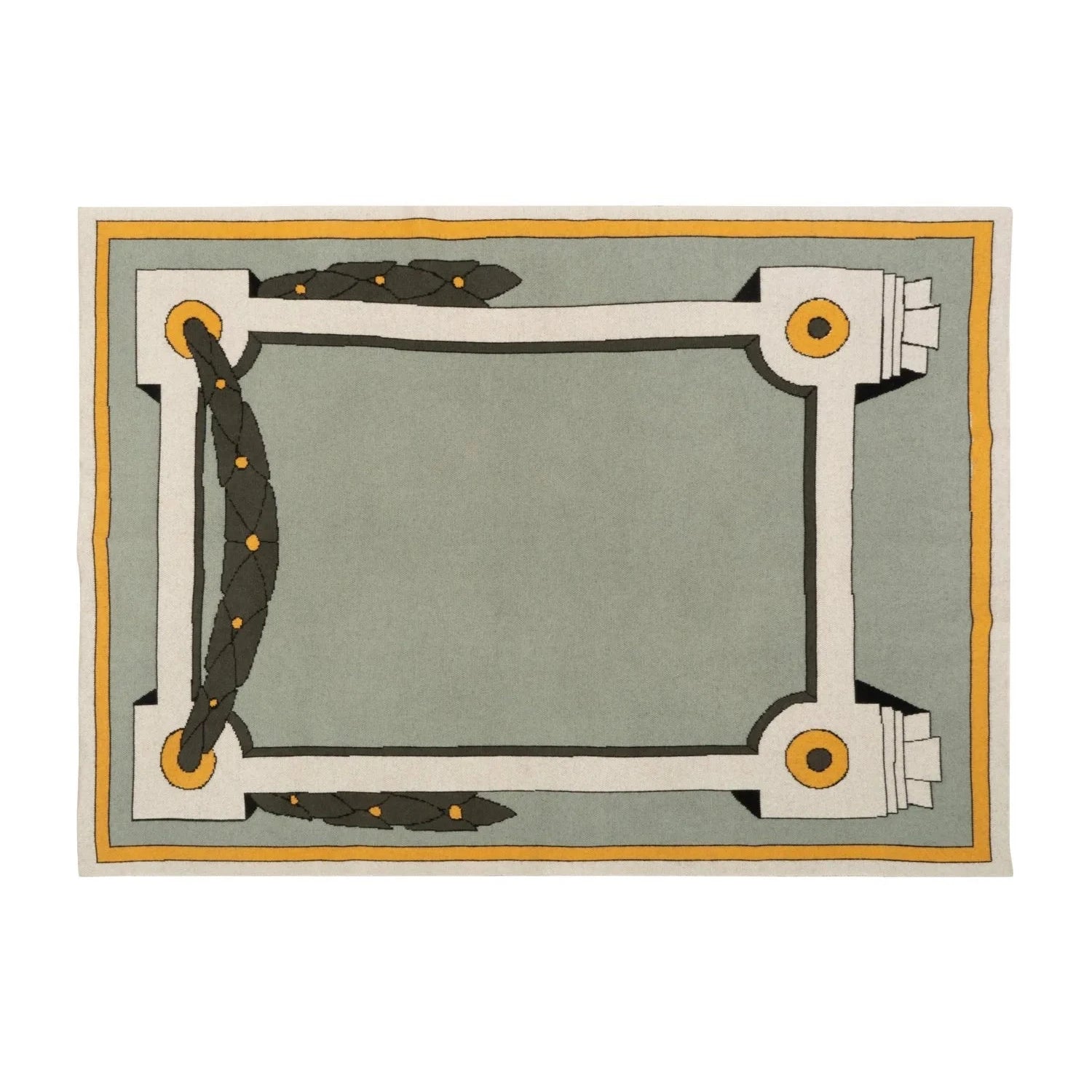 SAVED NY x Damien Nicolas Roux "LAURELS" Cashmere Blankets