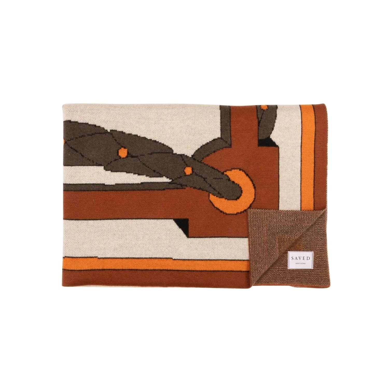 SAVED NY x Damien Nicolas Roux "LAURELS" Cashmere Blankets