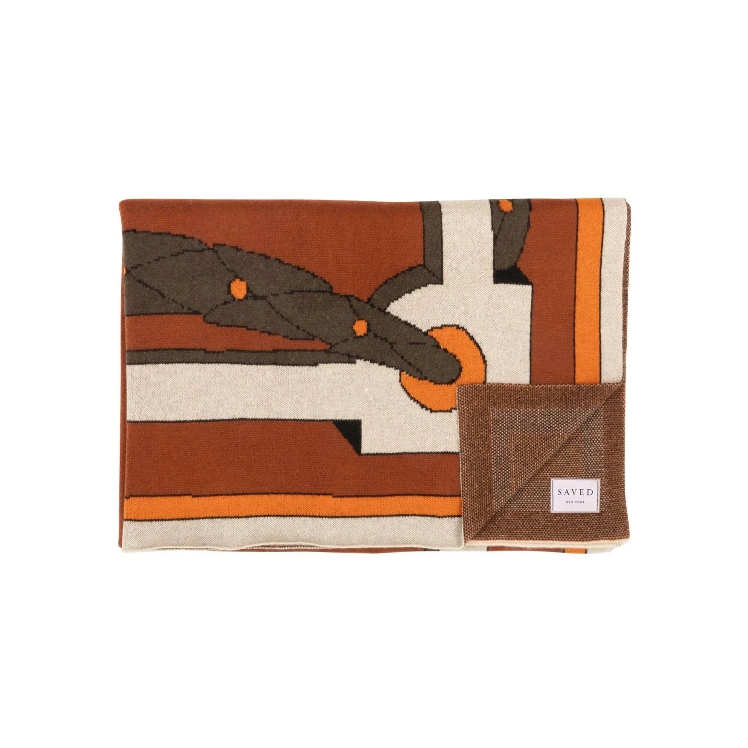 SAVED NY x Damien Nicolas Roux "LAURELS" Cashmere Blankets