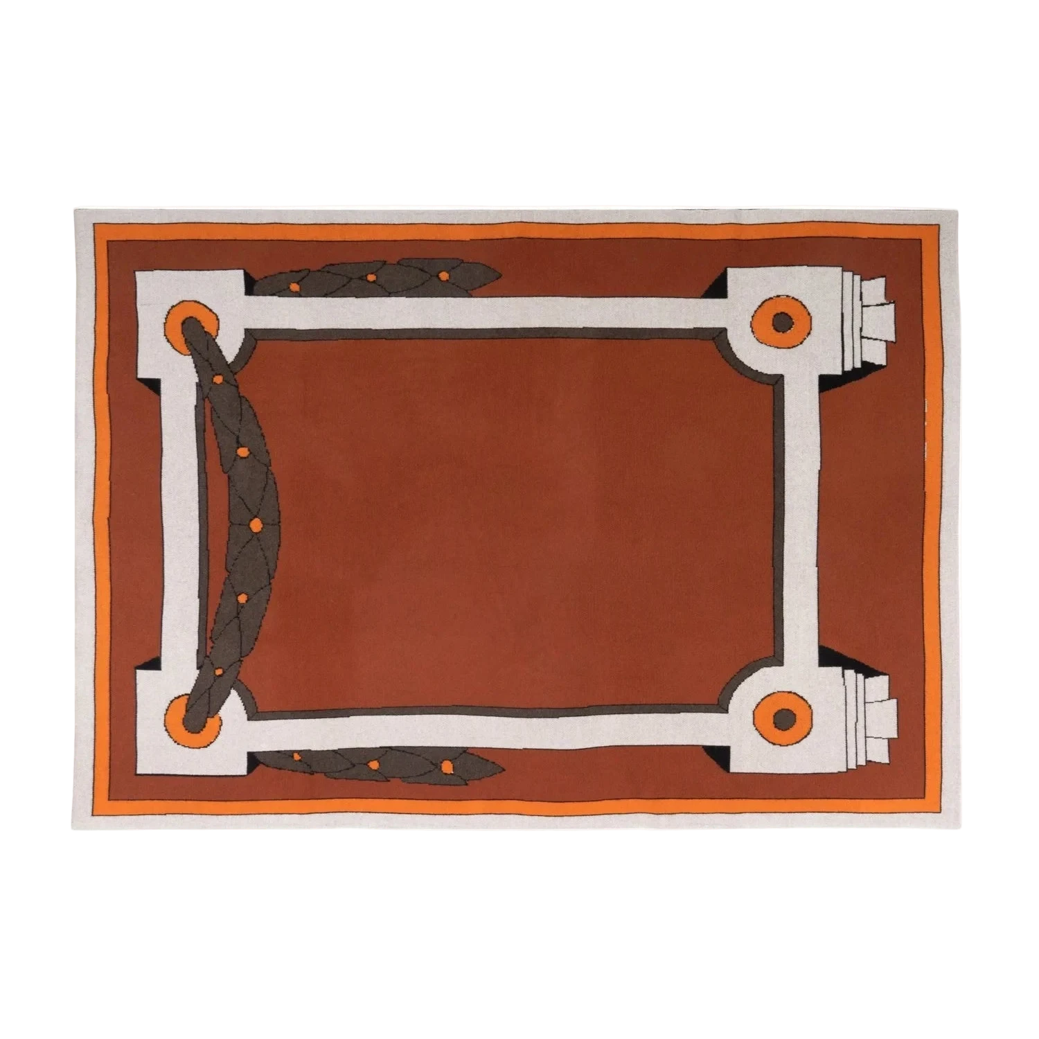 SAVED NY x Damien Nicolas Roux "LAURELS" Cashmere Blankets