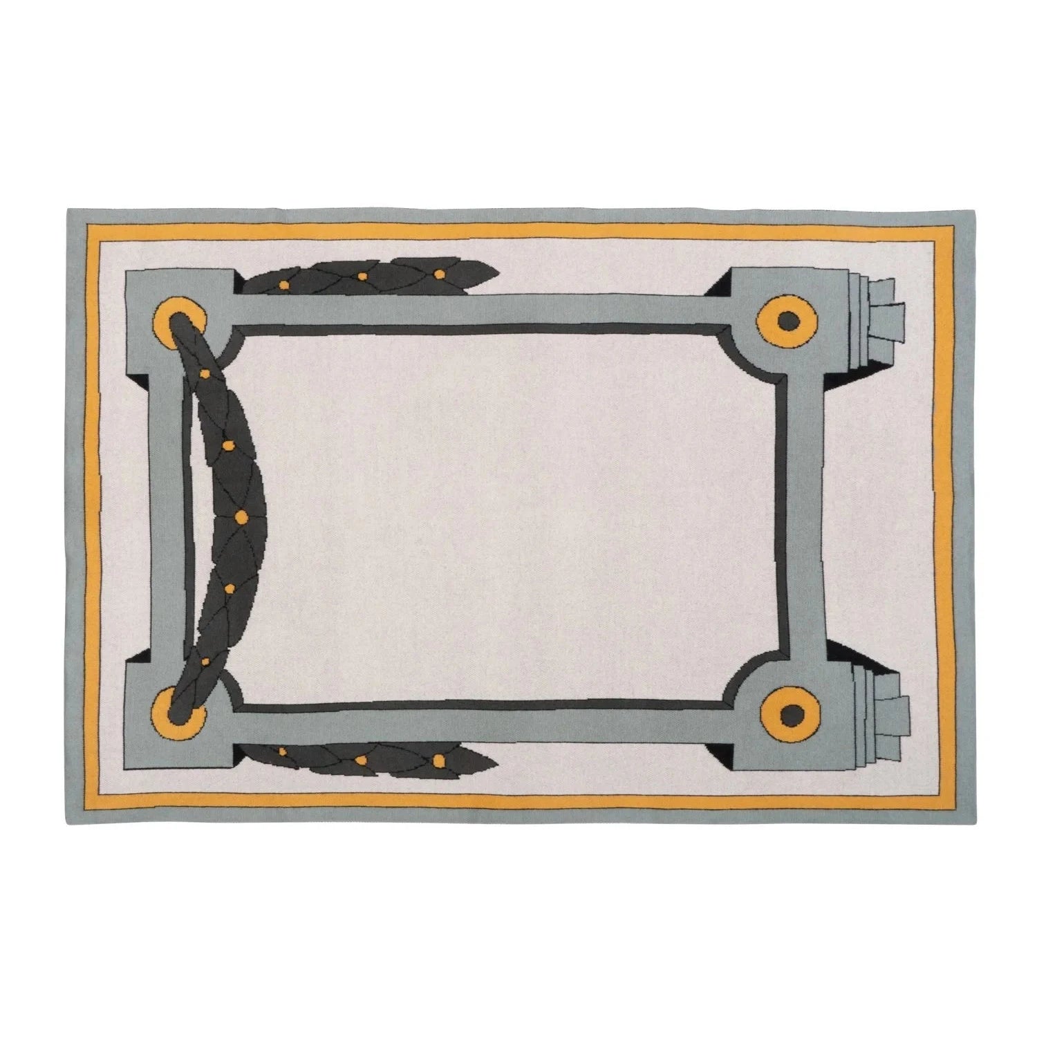 SAVED NY x Damien Nicolas Roux "LAURELS" Cashmere Blankets