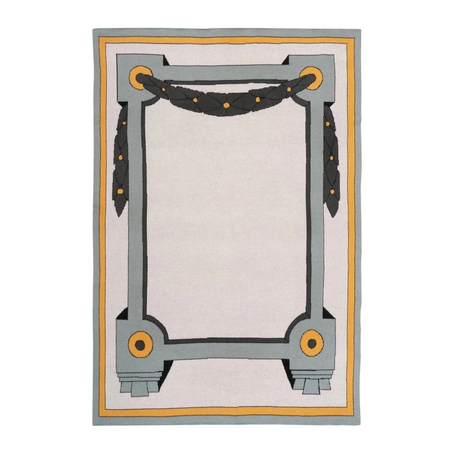 SAVED NY x Damien Nicolas Roux "LAURELS" Cashmere Blankets