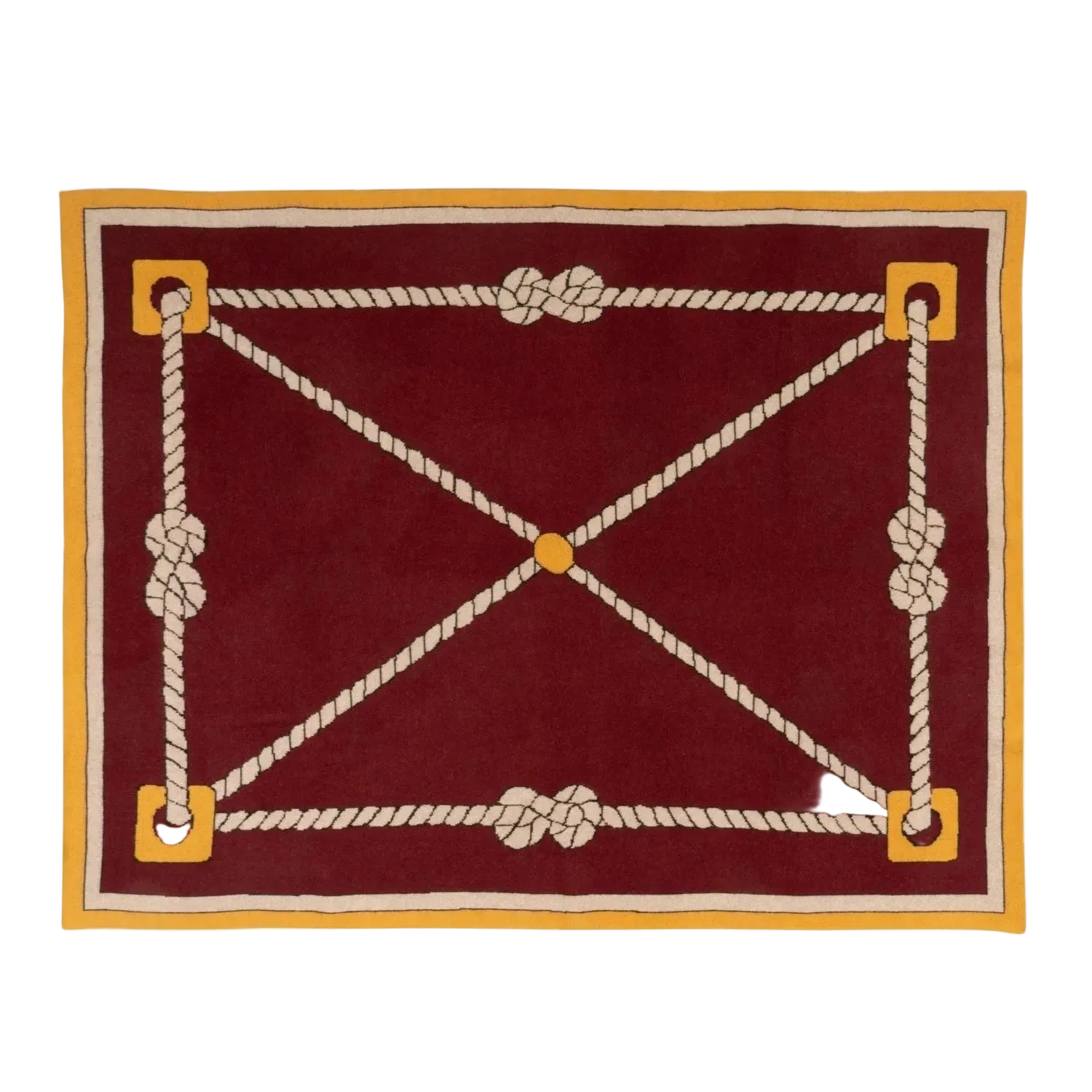 SAVED NY x Damien Nicolas Roux "ROPES & KNOTS" Cashmere Blankets