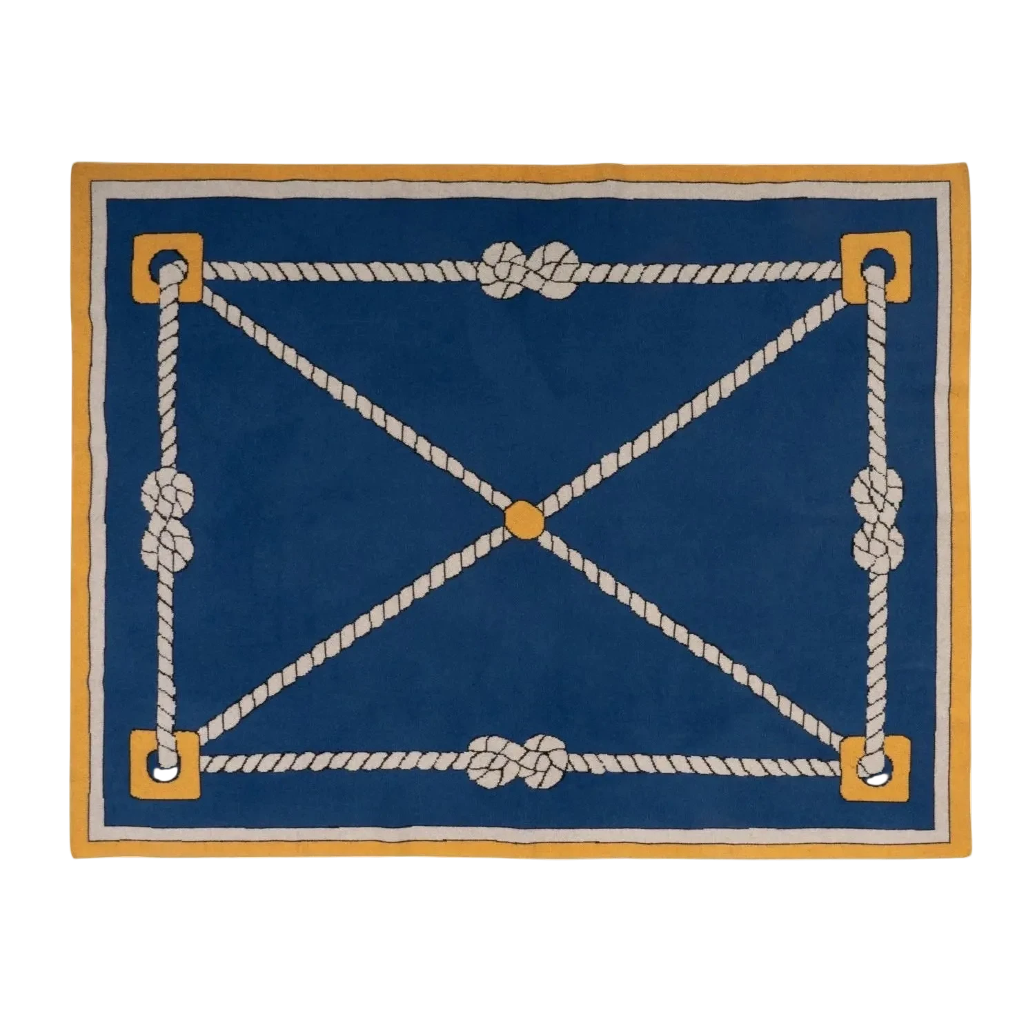 SAVED NY x Damien Nicolas Roux "ROPES & KNOTS" Cashmere Blankets