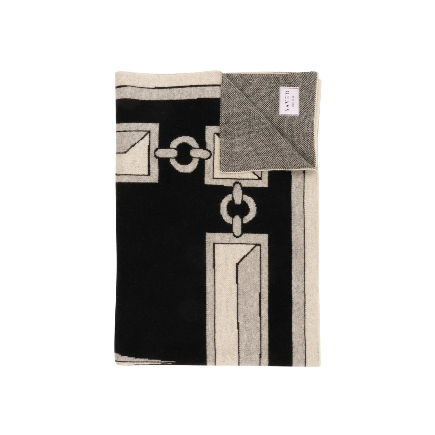 SAVED NY x Damien Nicolas Roux "SUNBURST" Cashmere Blankets