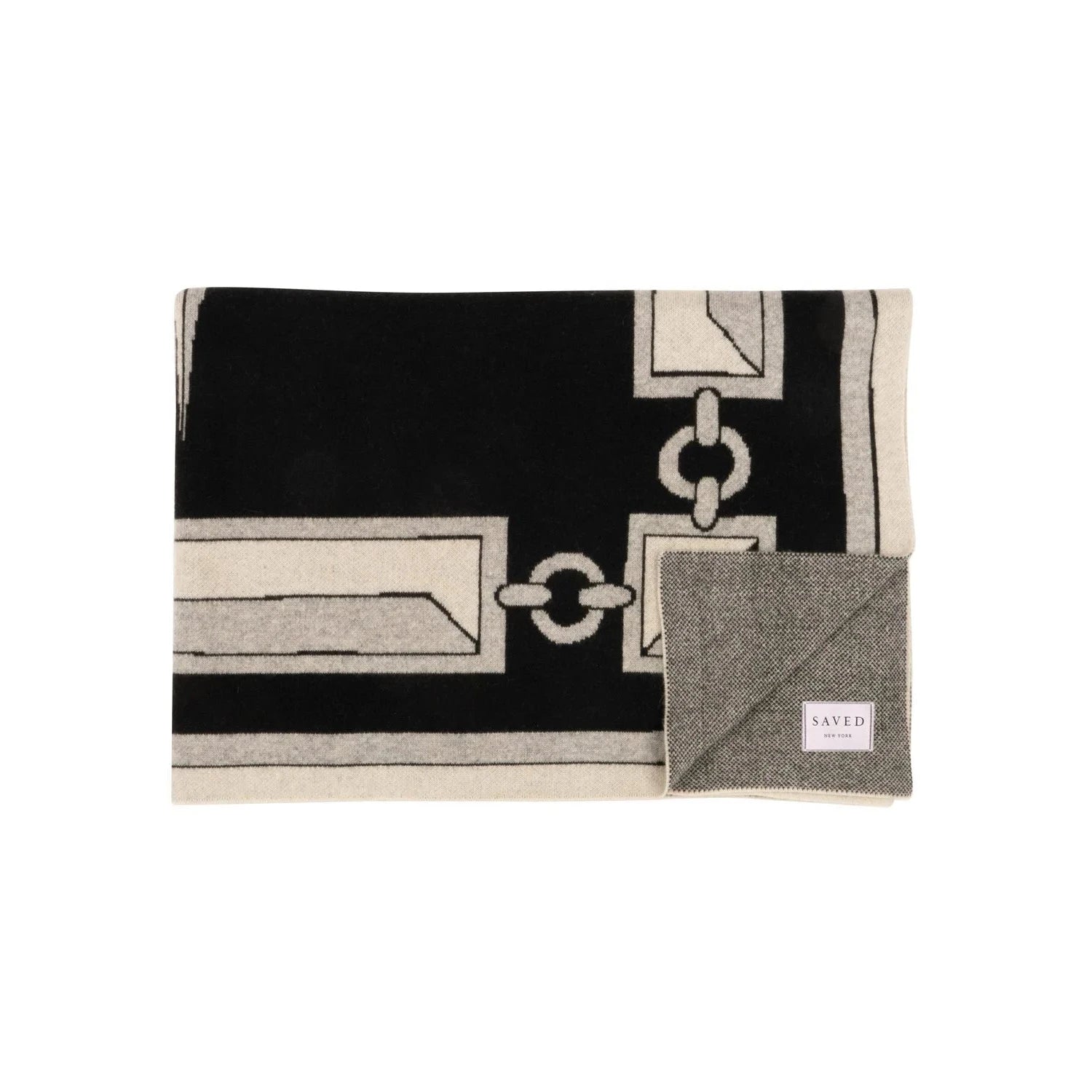 SAVED NY x Damien Nicolas Roux "SUNBURST" Cashmere Blankets