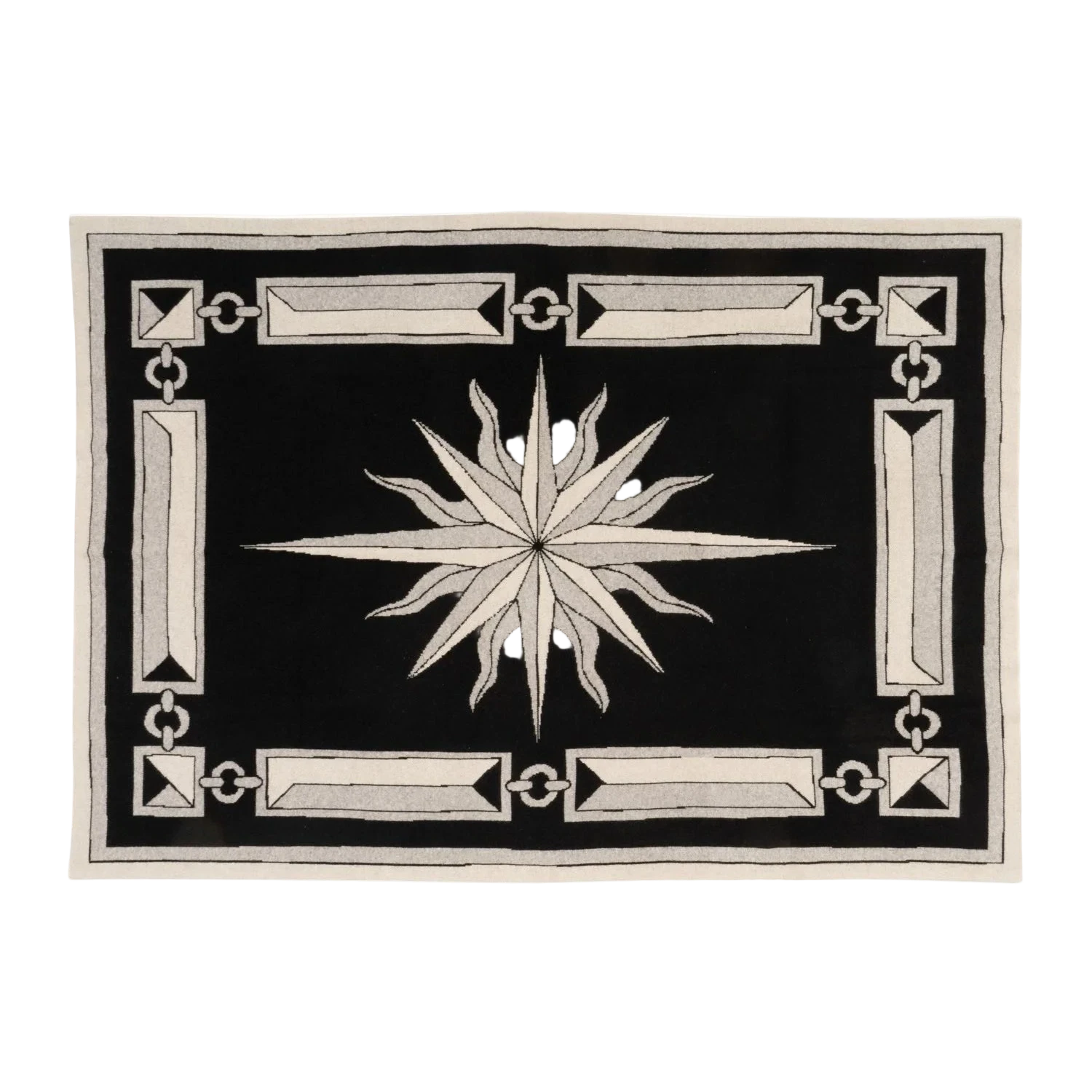 SAVED NY x Damien Nicolas Roux "SUNBURST" Cashmere Blankets