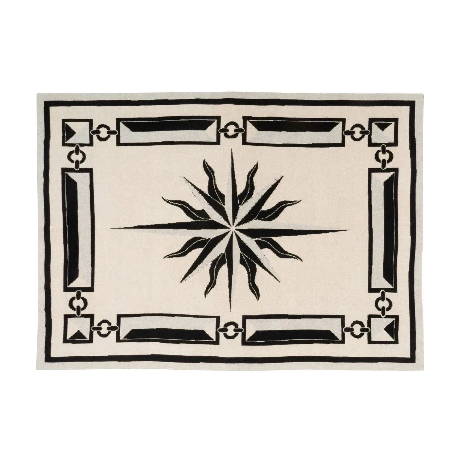 SAVED NY x Damien Nicolas Roux "SUNBURST" Cashmere Blankets