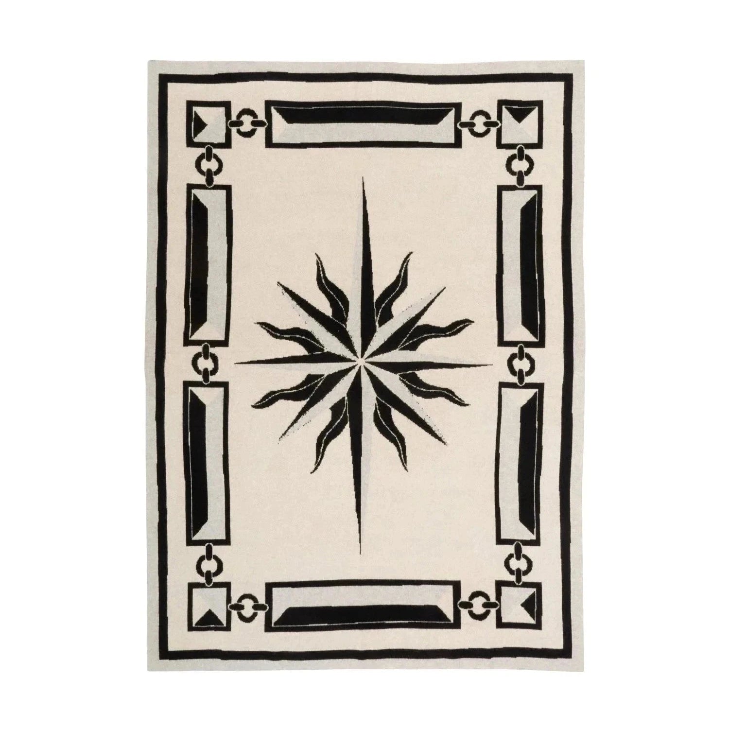 SAVED NY x Damien Nicolas Roux "SUNBURST" Cashmere Blankets