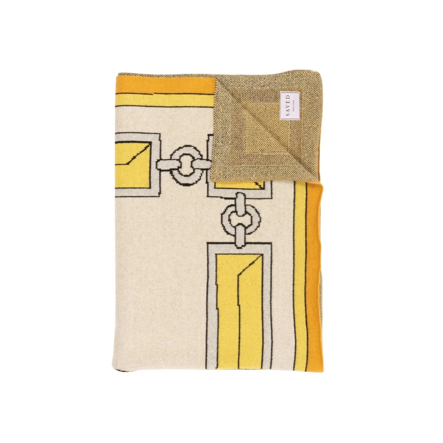 SAVED NY x Damien Nicolas Roux "SUNBURST" Cashmere Blankets