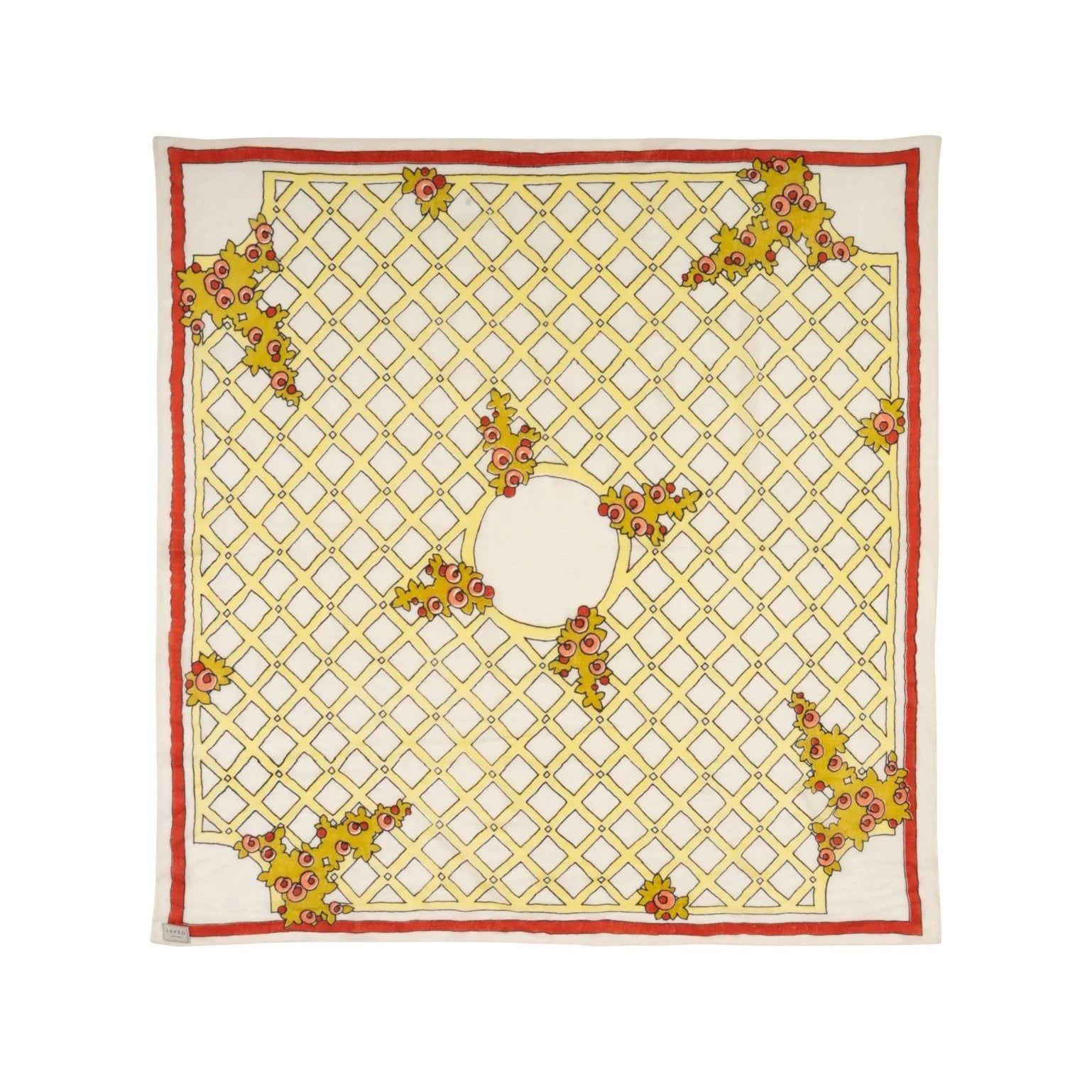 SAVED NY x Damien Nicolas Roux "TREILLAGE" Cashmere Scarves