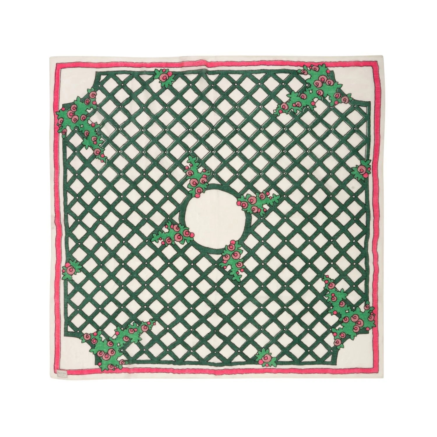 SAVED NY x Damien Nicolas Roux "TREILLAGE" Cashmere Scarves