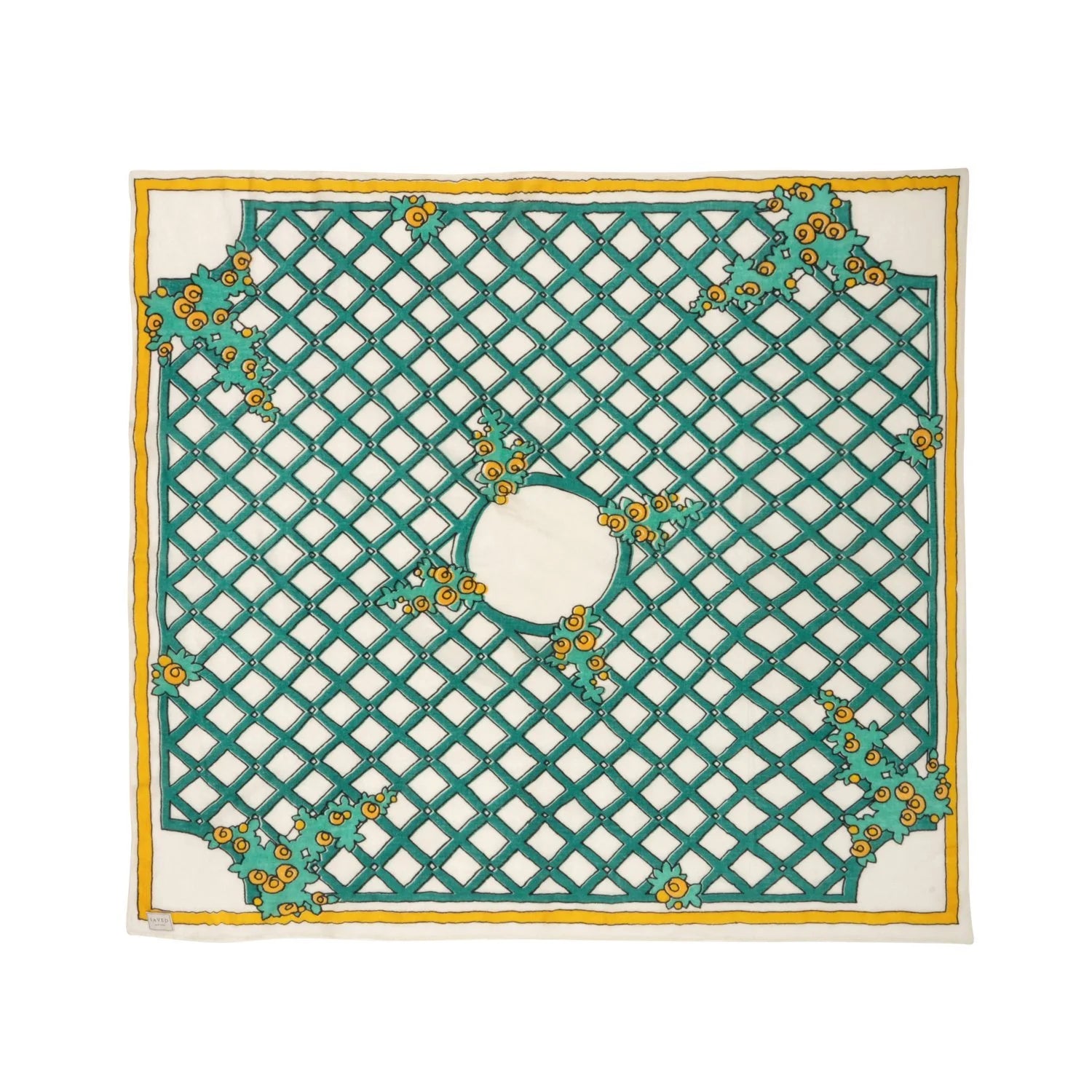 SAVED NY x Damien Nicolas Roux "TREILLAGE" Cashmere Scarves