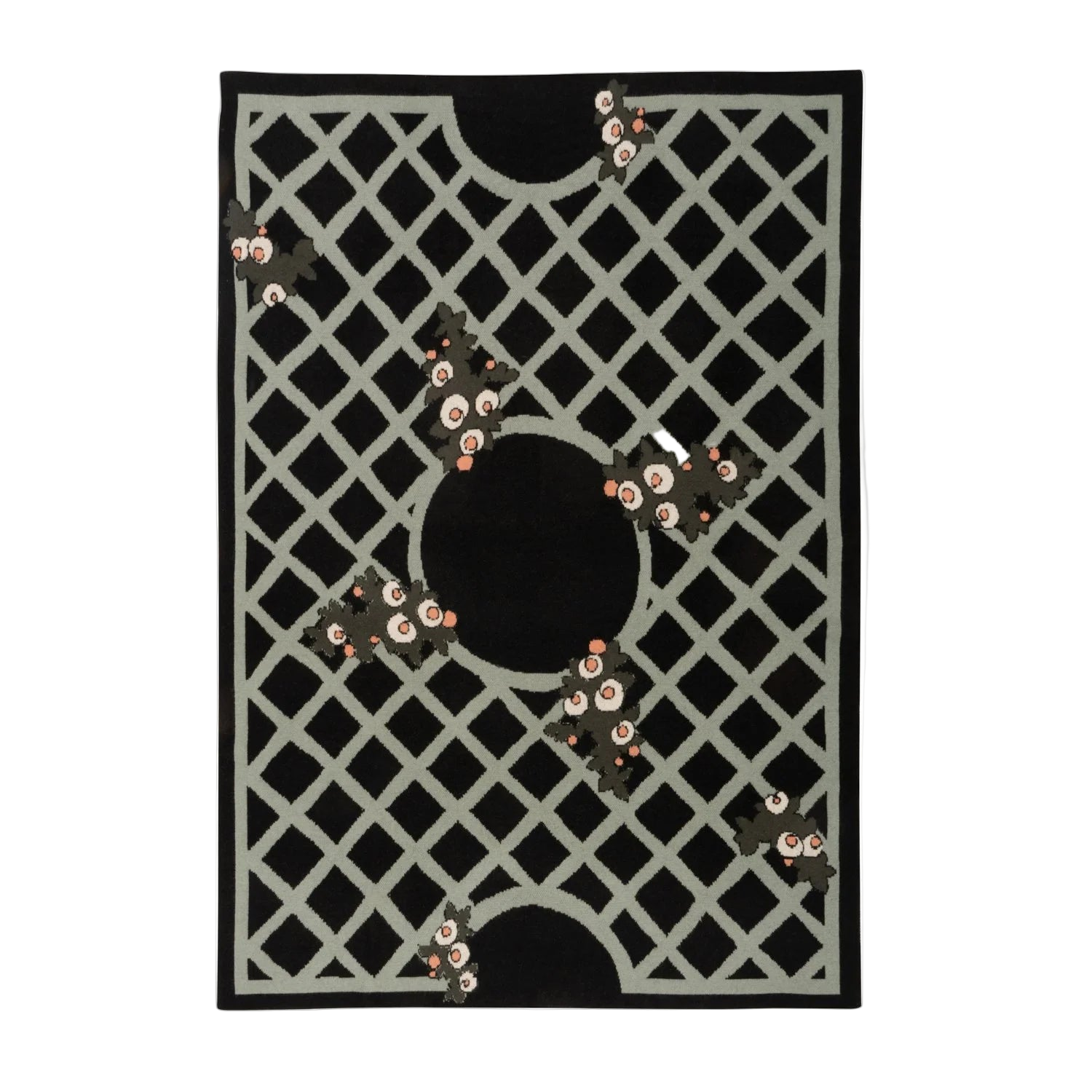 SAVED NY x Damien Nicolas Roux "TREILLAGE" Cashmere Blanket