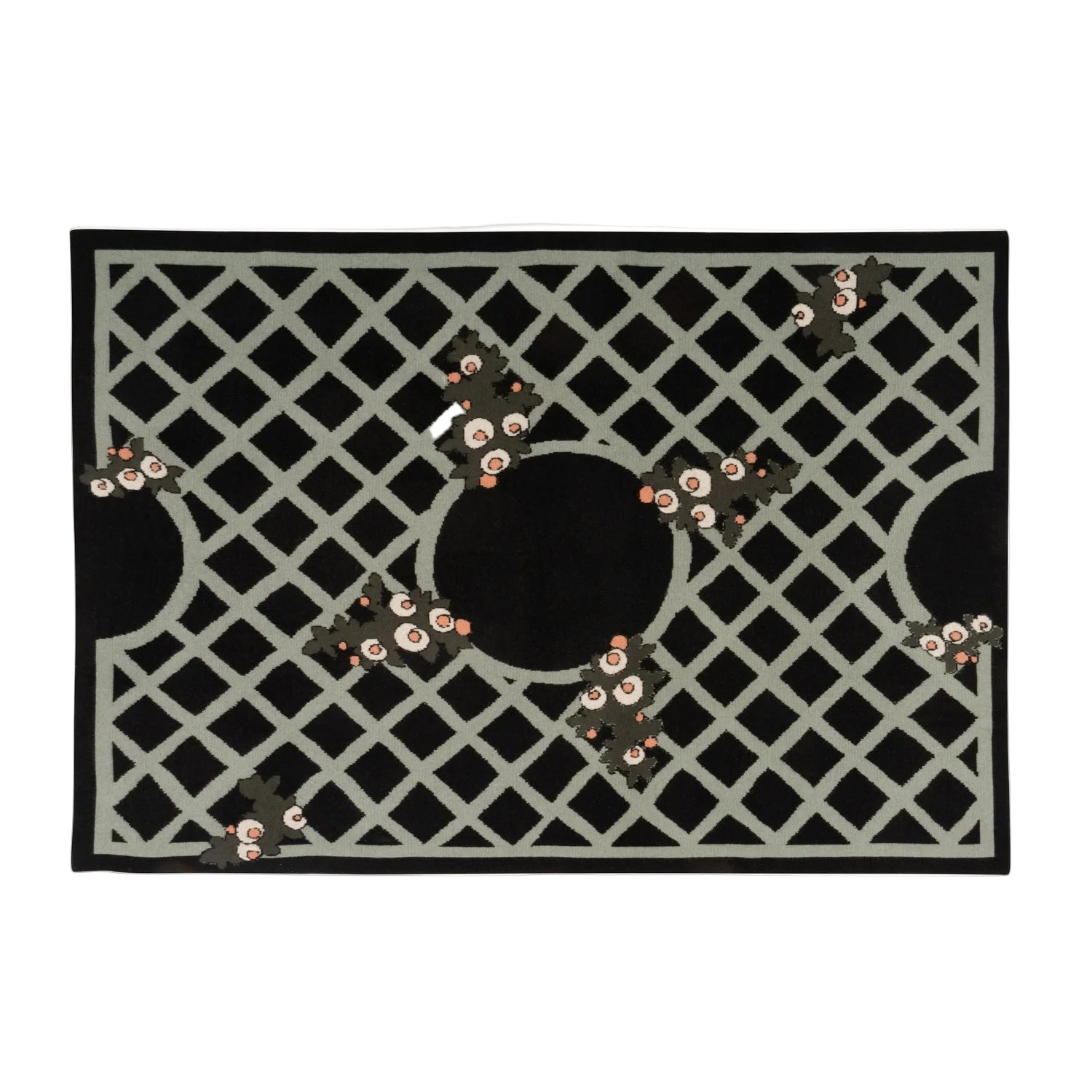 SAVED NY x Damien Nicolas Roux "TREILLAGE" Cashmere Blanket