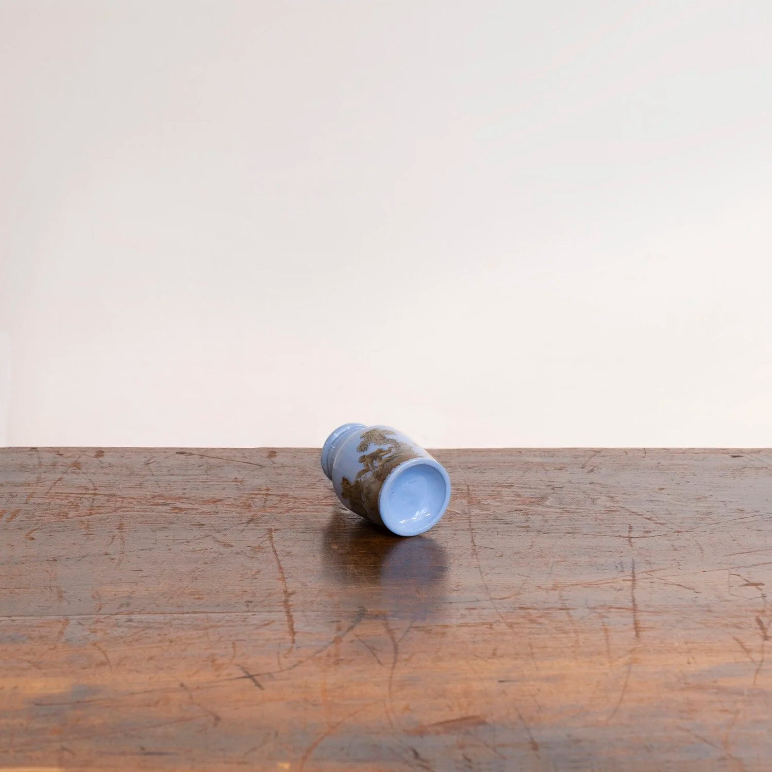 DECORATED MUSTARD POT