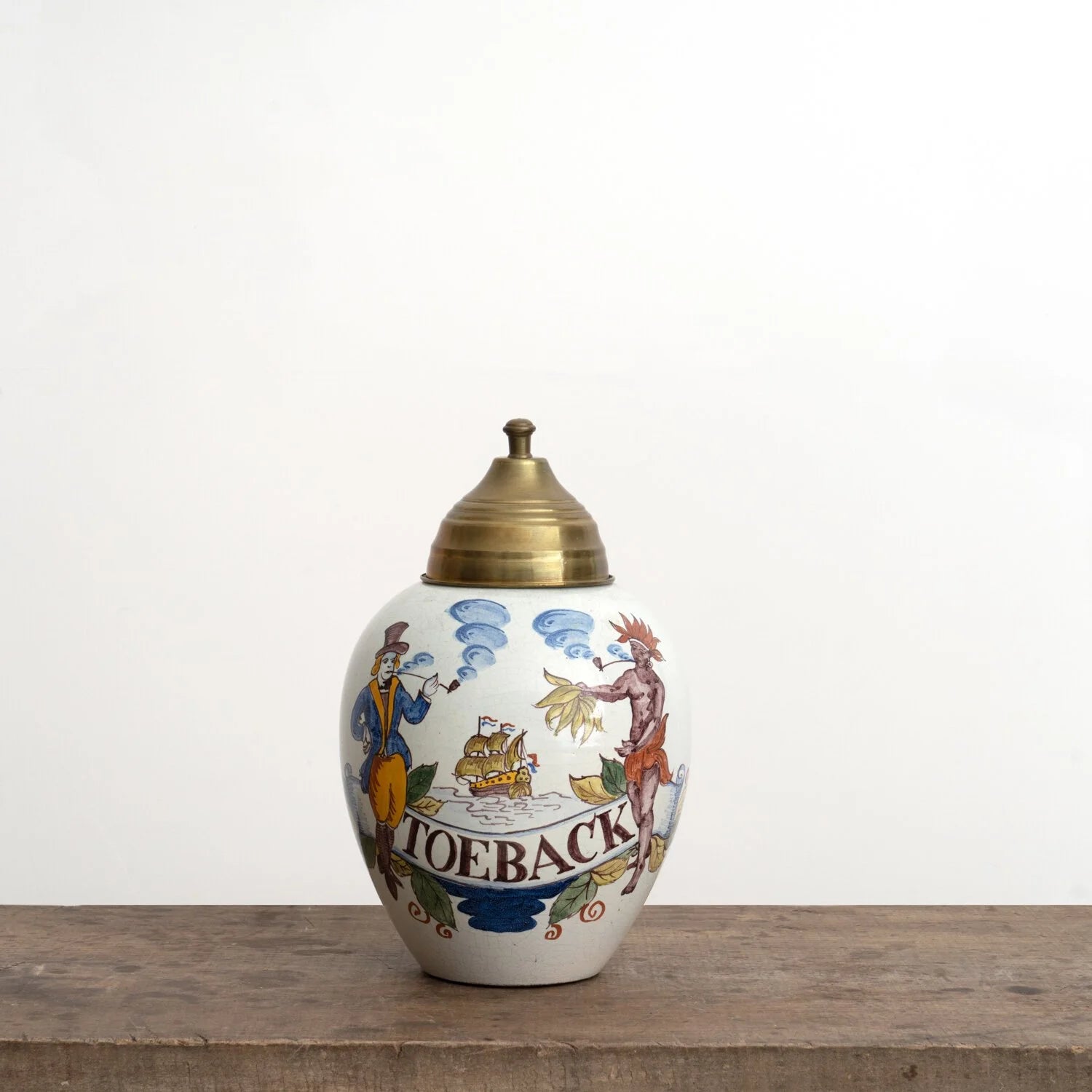 DELFT TOBACCO JAR No. 2