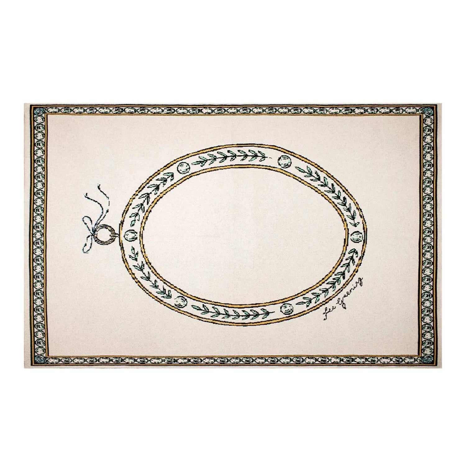 FEE GREENING - JEWELED BORDER