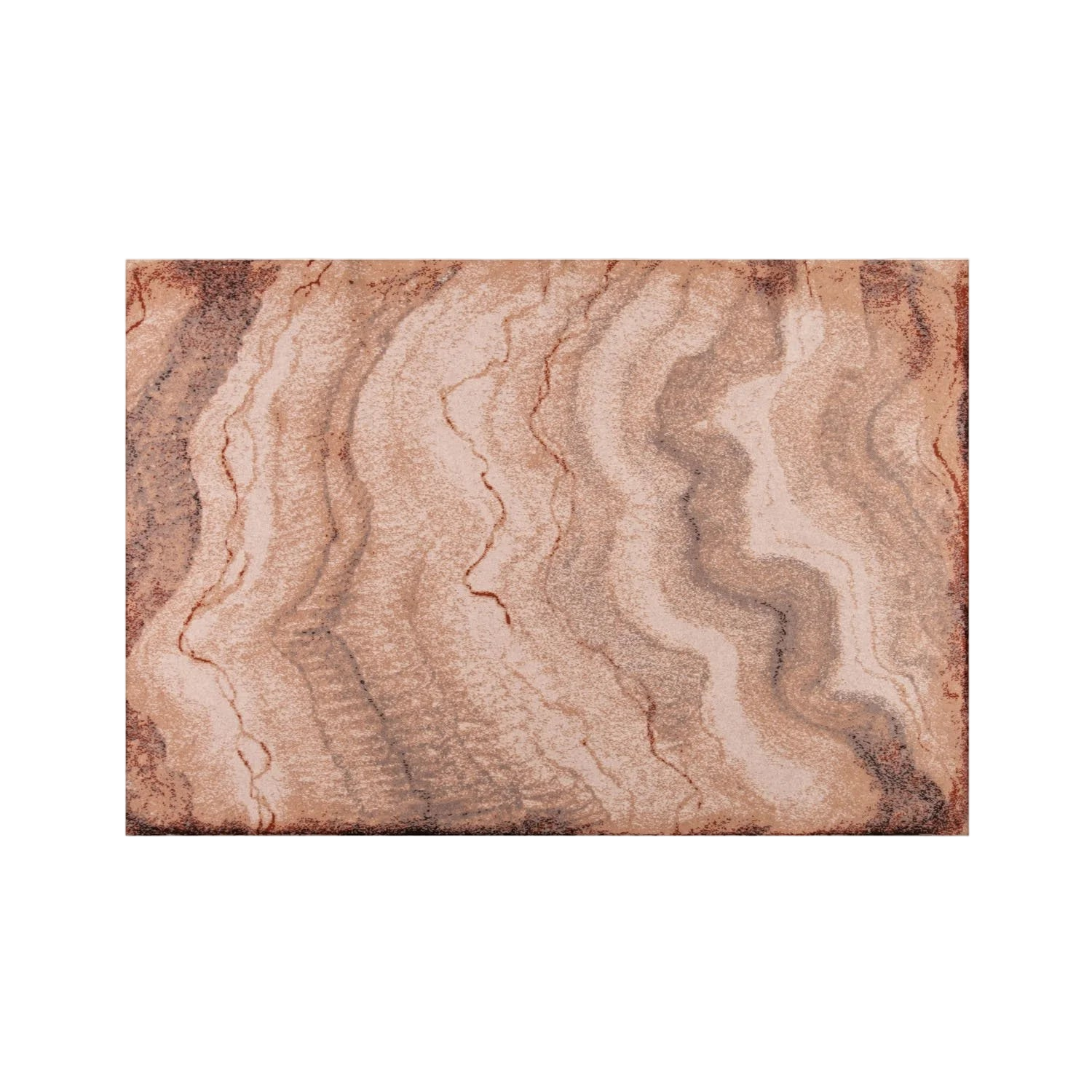 FAUX MARBLE Cashmere Blanket