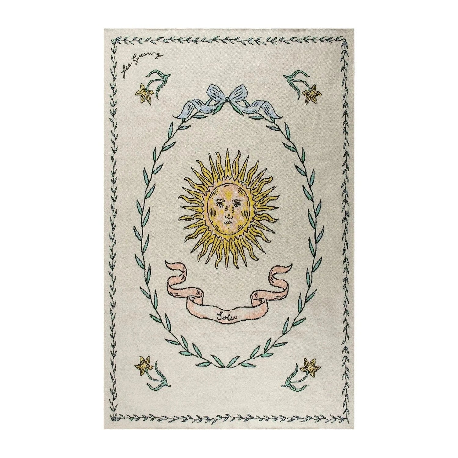 FEE GREENING - SOLAR Cashmere Blanket