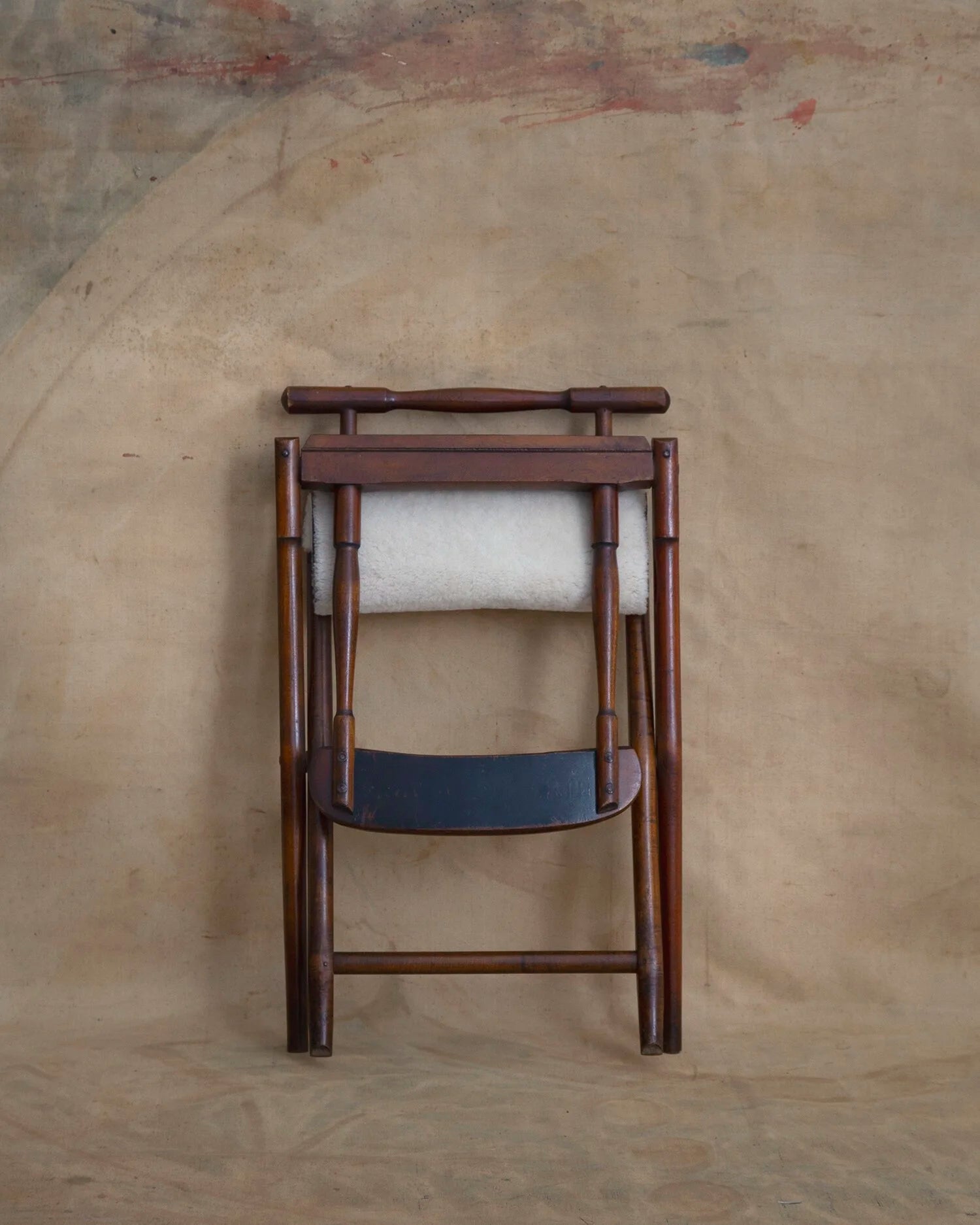 19TH CENTURY FOLDING CAMPAIGN CHAIR