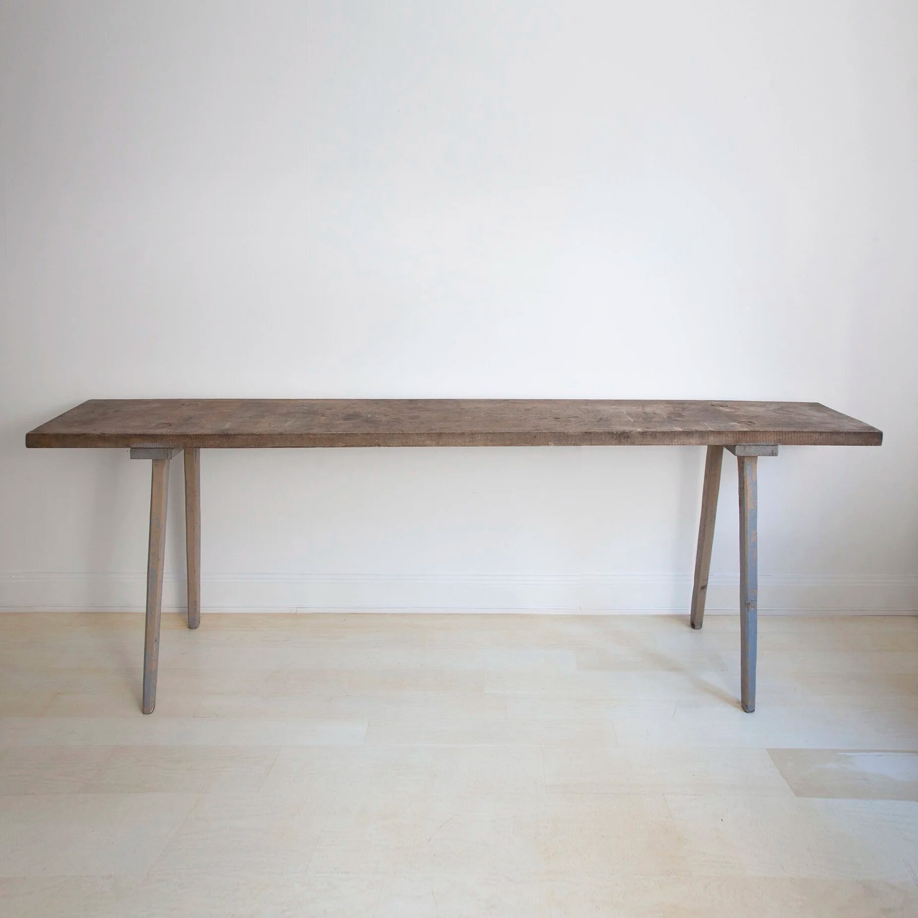 19TH CENTURY AMISH PLANK TABLE