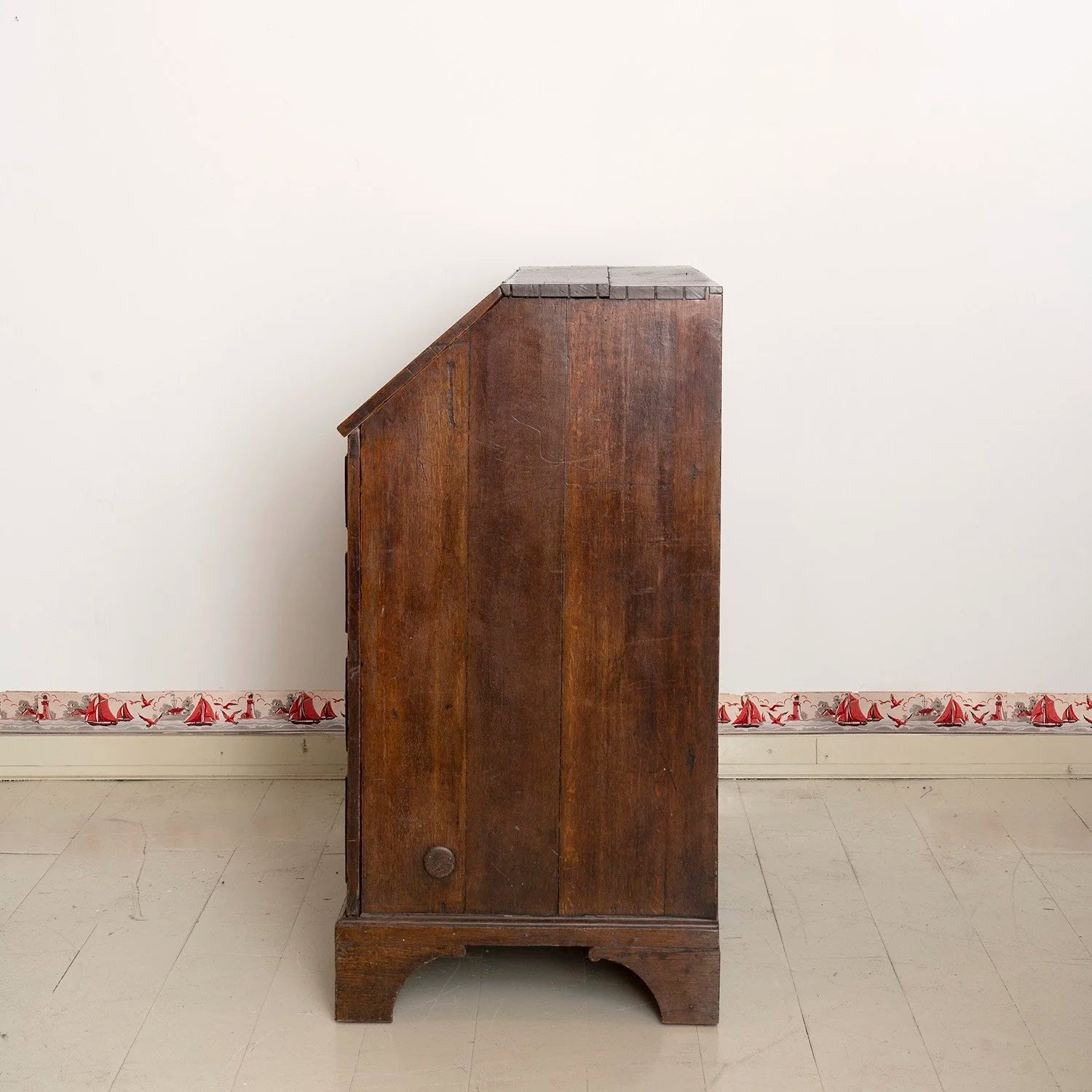 GEORGE III METAMORPHIC BUREAU BED