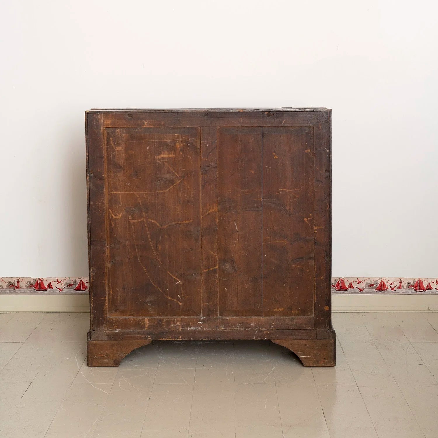 GEORGE III METAMORPHIC BUREAU BED