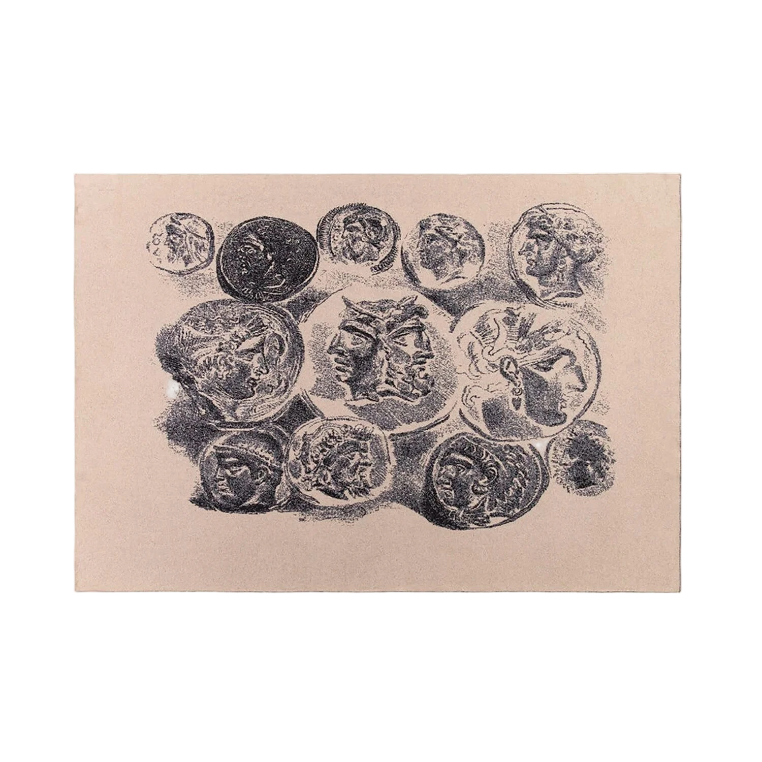 GRAND TOUR CAMEOS Cashmere Blanket