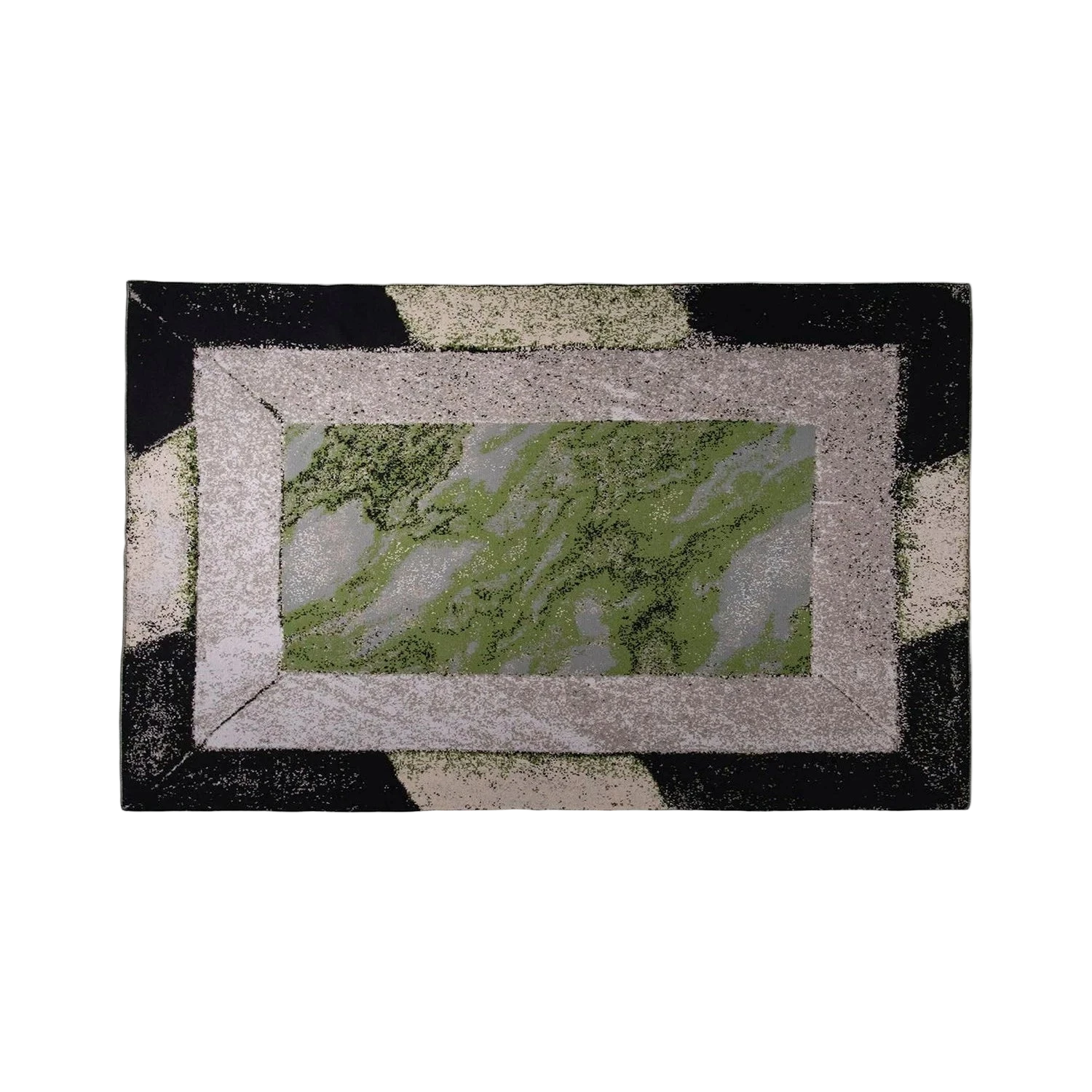 GREEN MARBLE Cashmere Blanket