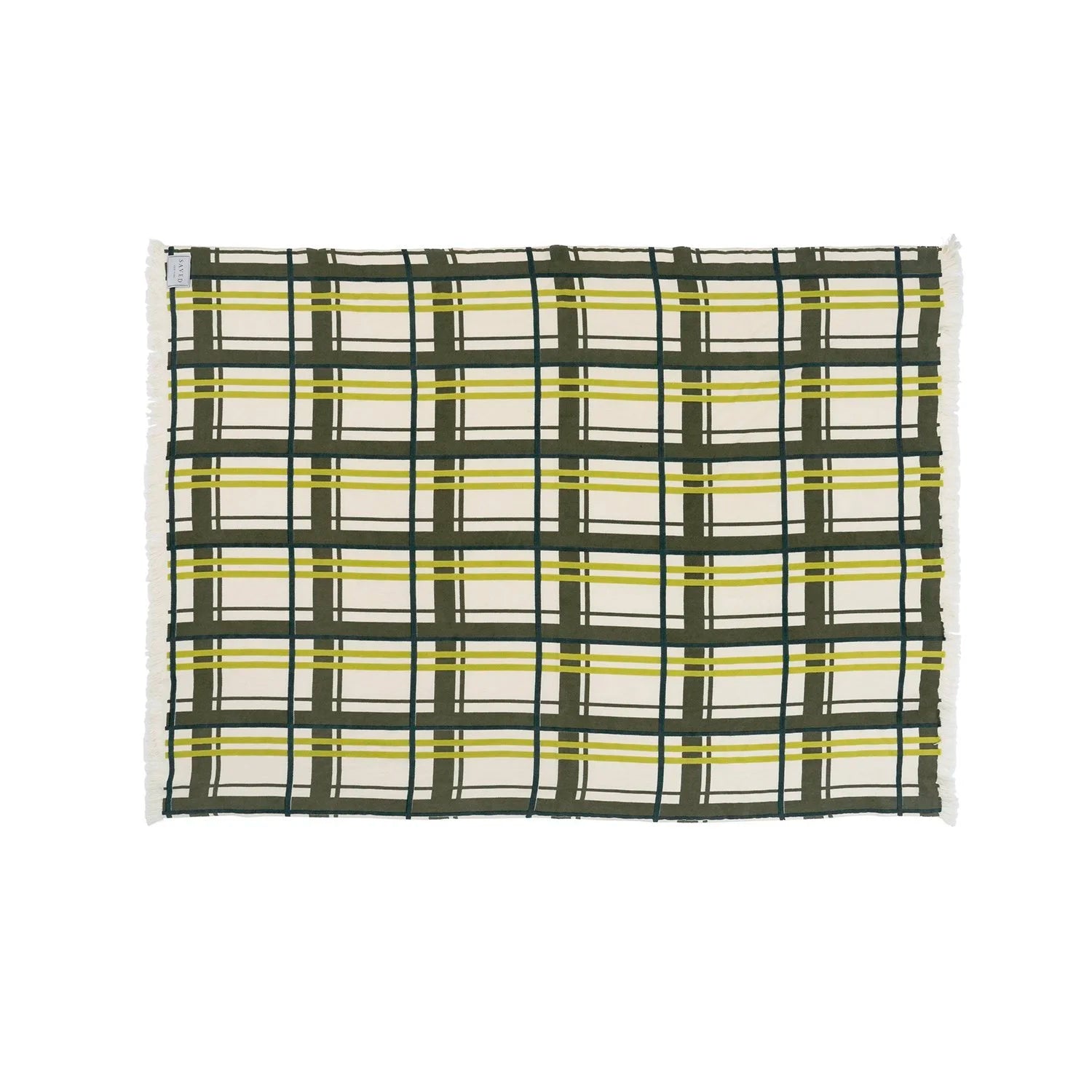 GREENPOINT Woven Cashmere Throw