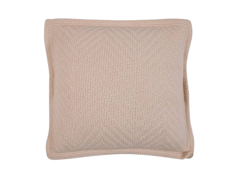 HERRINGBONE KNIT PILLOW