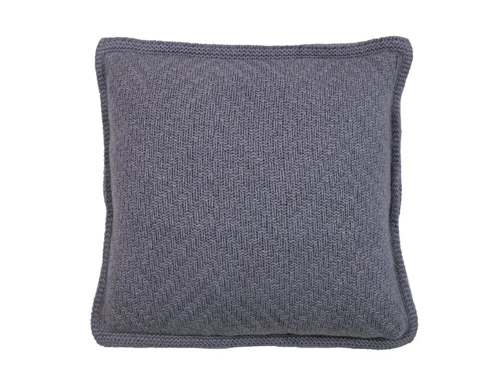 HERRINGBONE KNIT PILLOW