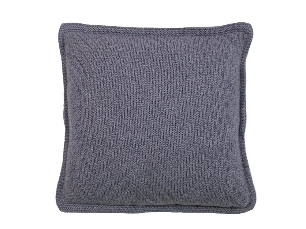 HERRINGBONE KNIT PILLOW