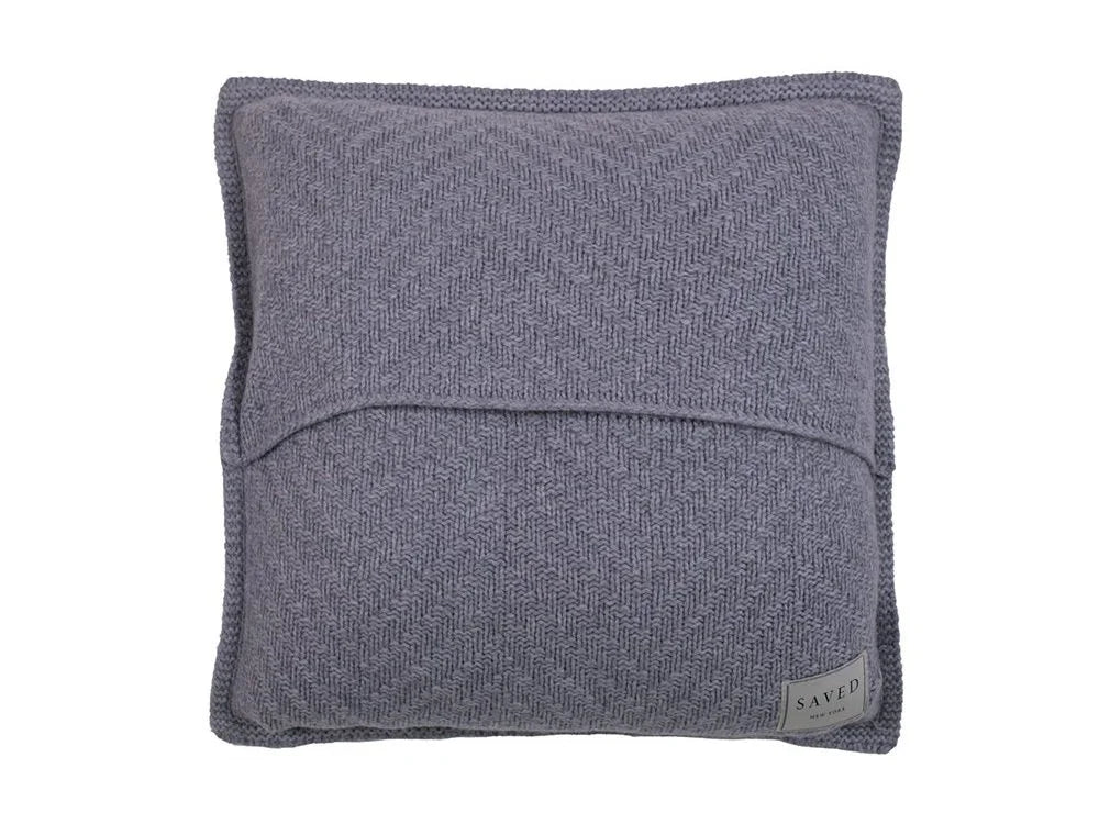 HERRINGBONE KNIT PILLOW