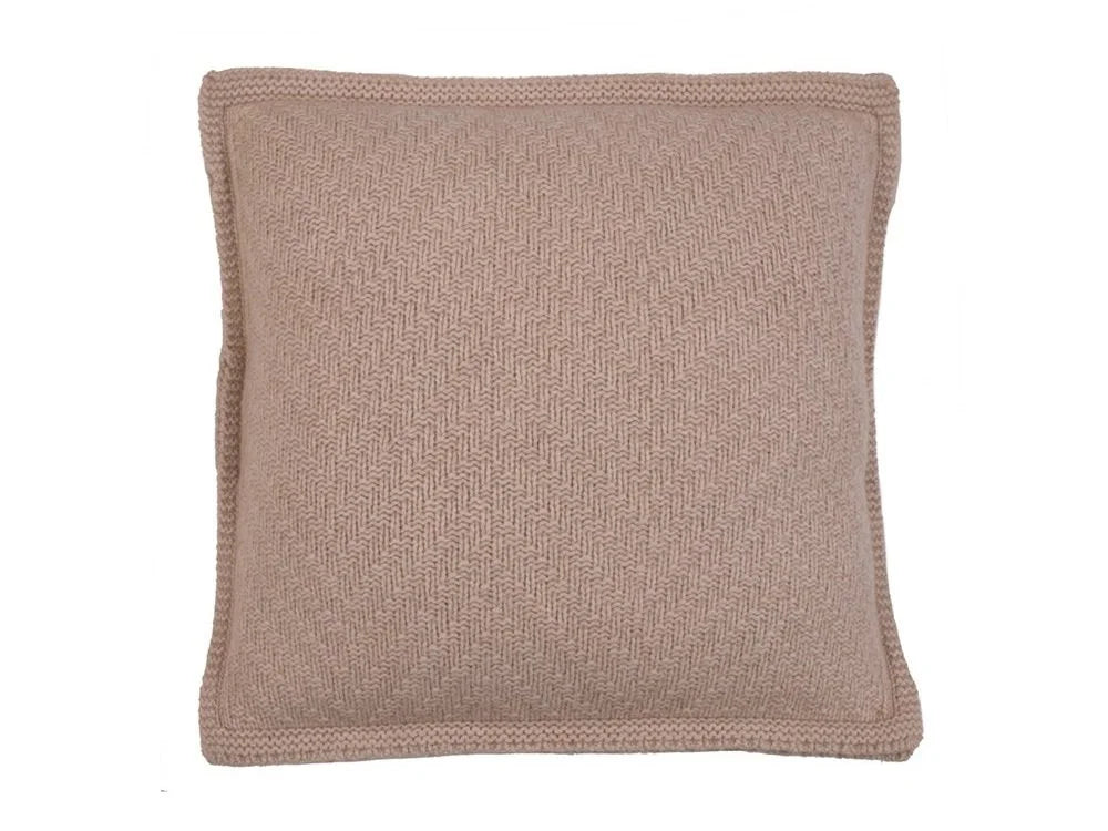 HERRINGBONE KNIT PILLOW