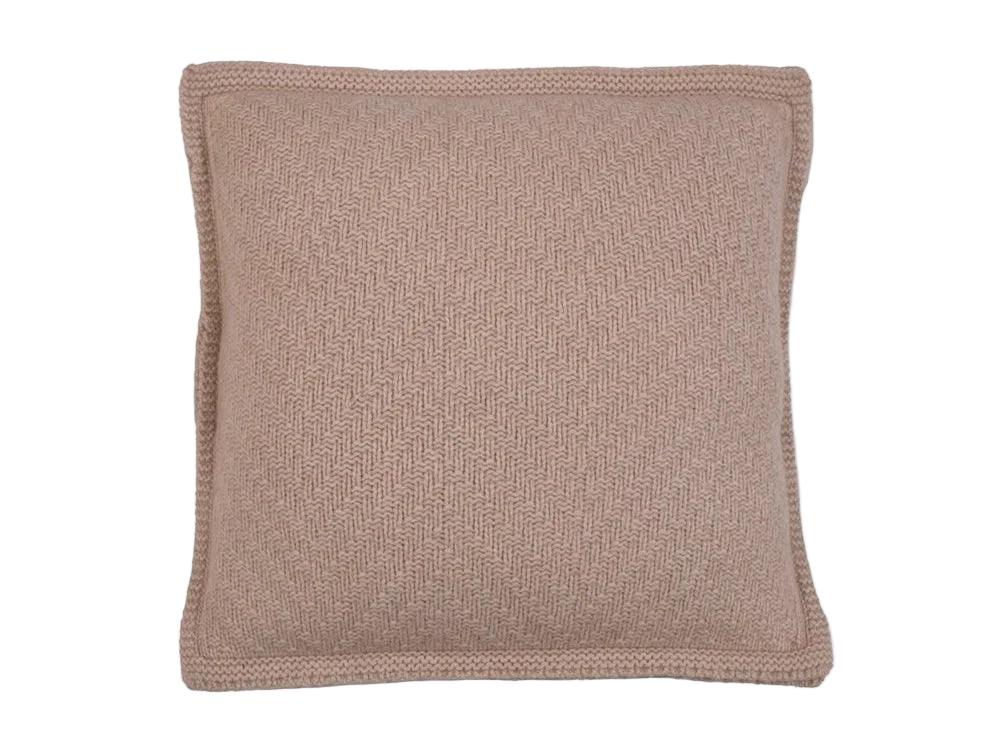 HERRINGBONE KNIT PILLOW