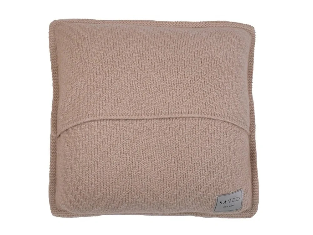 HERRINGBONE KNIT PILLOW