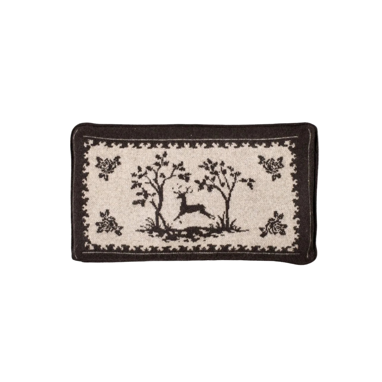 SAVED NY x LUKAS THE ILLUSTRATOR "DANCE OF THE DEER" Cashmere Pillow