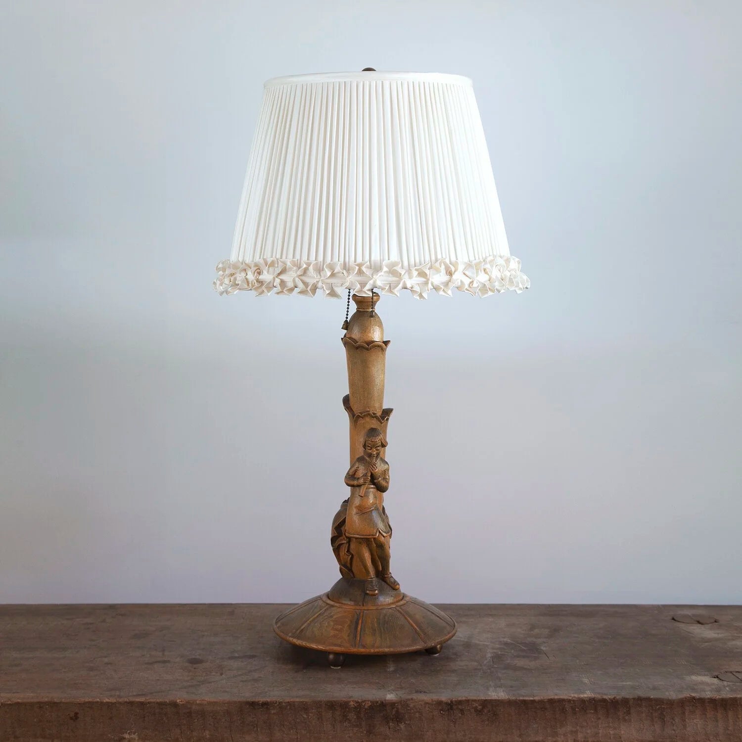 ART DECO FIGURAL LAMP