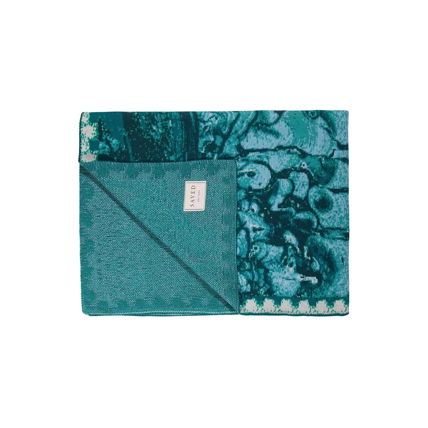 MALACHITE MIRROR Cashmere Blanket