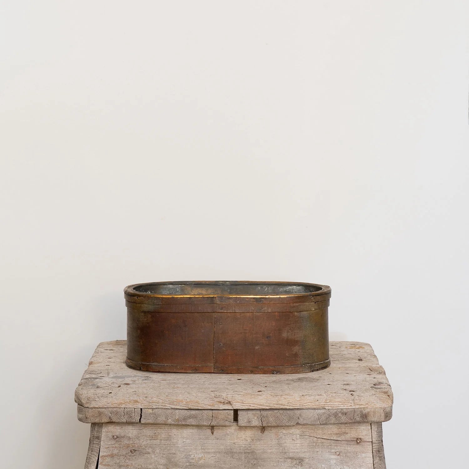 FRENCH PAINTED JARDINIERE