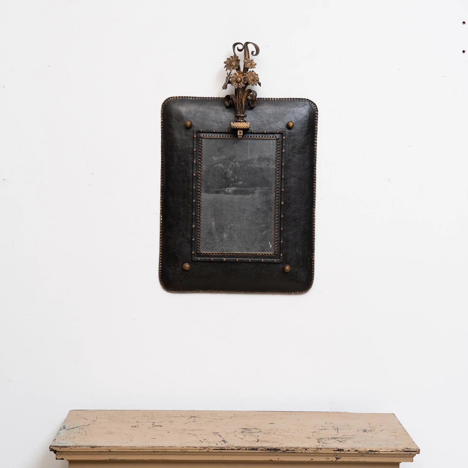 AUSTRIAN HAND WROUGHT SECESSIONIST MIRROR