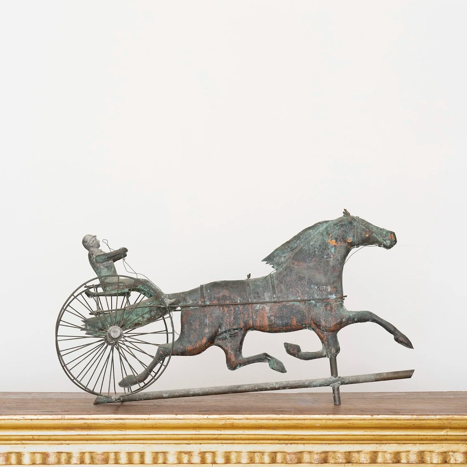 ANTIQUE AMERICAN COPPER WEATHERVANE