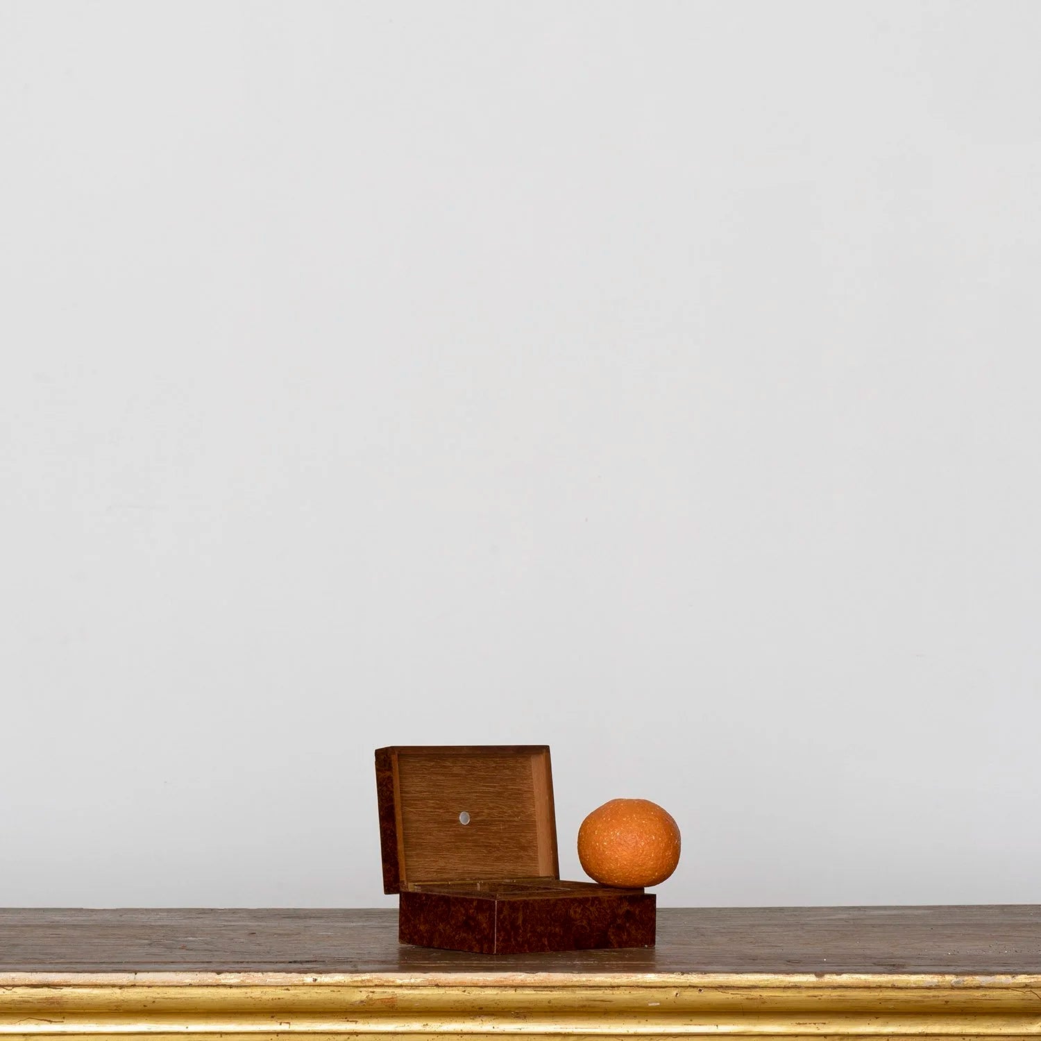 FRENCH ART DECO BURL WOOD BOX